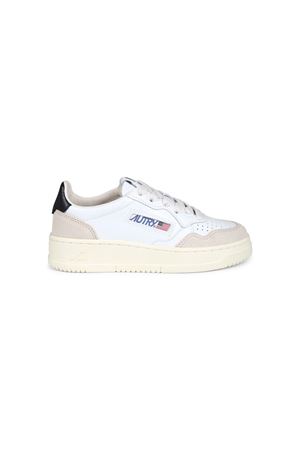 white leather sneakers AUTRY KIDS | A300KULKFS01WHTBLK